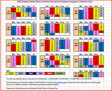 columbus ohio trash|Columbus Trash Schedule 2024 (Holidays, recycling, bulk pickup).